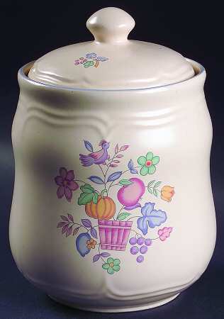 Welcome Home Large Canister & Lid