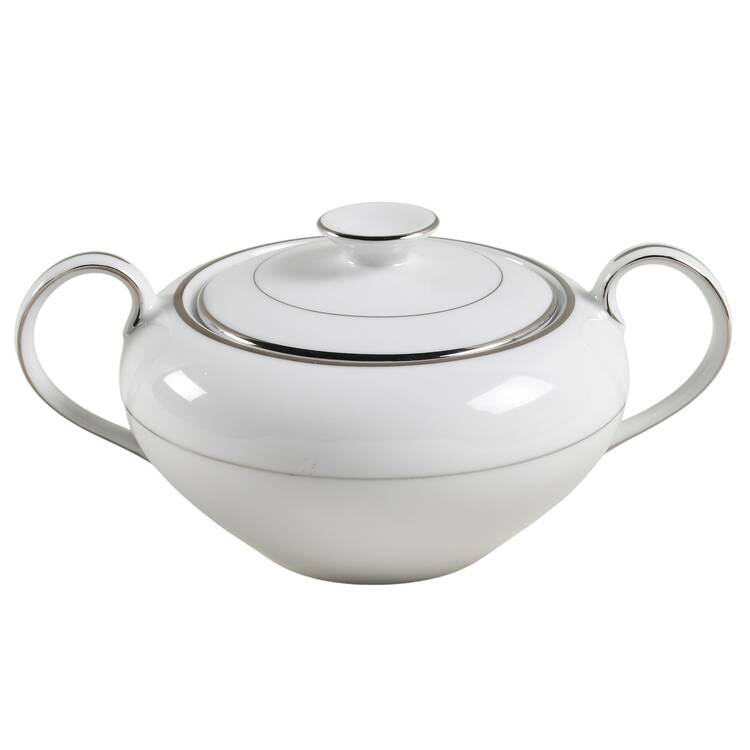 Wedding Ring Sugar Bowl & Lid