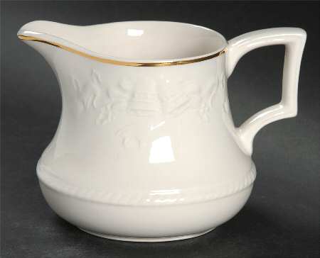 White Christmas Creamer