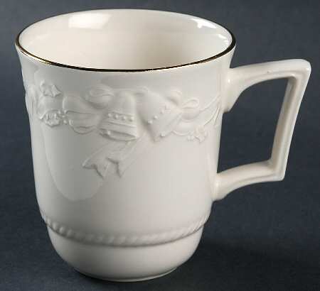 White Christmas Mug