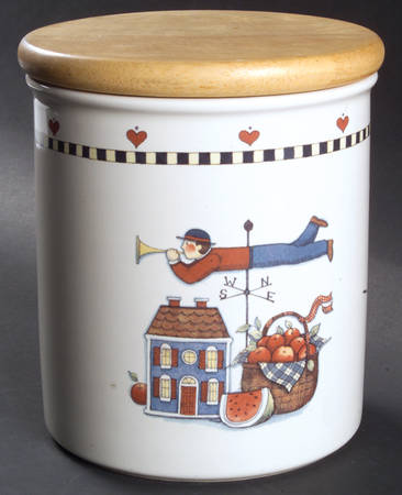 Windy Hill Extra Large Canister & Wood Lid
