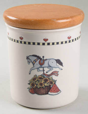 Windy Hill Medium Canister & Wood Lid