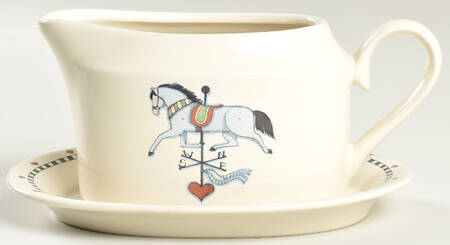 Windy Hill Gravy Boat & Underplate