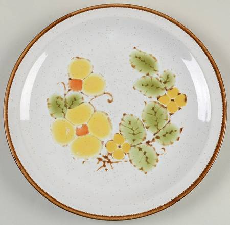 Wildflower Salad Plate