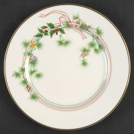 Yuletide Seasons Salad Plate