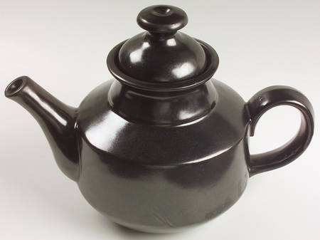 Basic Black Teapot & Lid
