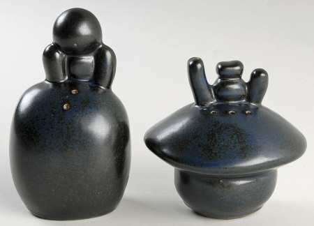 Blue Ridge Sculpted Salt & Pepper Set