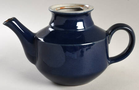Freedom Blue Teapot No Lid