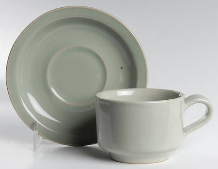 Ice Flat Cup & Saucer Set