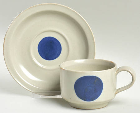 Lookout Mountain Flat Cup & Saucer Set