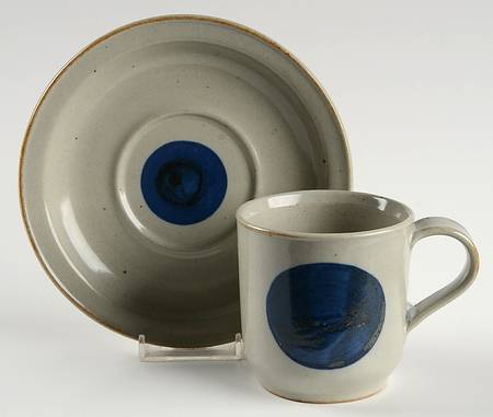 Lookout Mountain Flat Cup & Saucer Set
