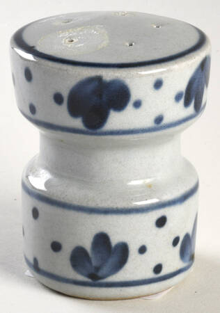Martha's Flowers Tall Salt Shaker