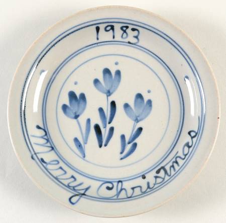 Martha's Flowers Bread & Butter Plate
