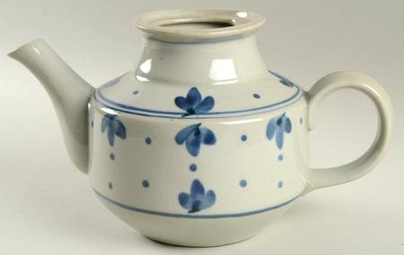 Martha's Flowers Teapot No Lid