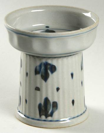 Martha's Flowers 4" Pillar Candleholder