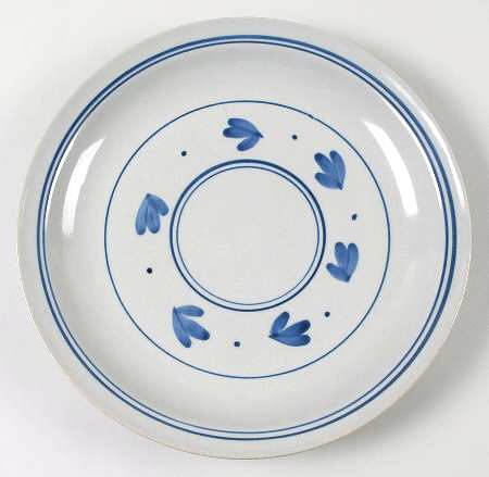 Martha's Flowers Luncheon Plate