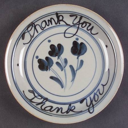 Martha's Flowers Bread & Butter Plate