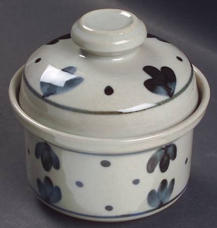 Martha's Flowers Sugar Bowl & Lid