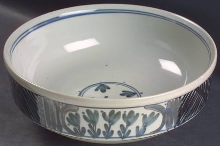 Martha's Flowers 10" Large Salad Serving Bowl