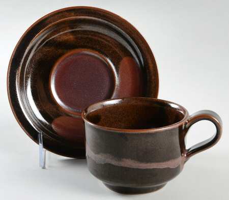 Night Flat Cup & Saucer Set