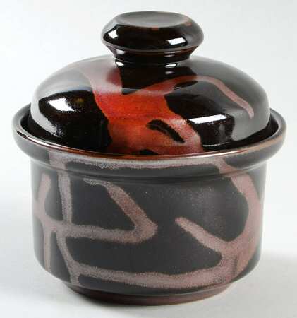 Night Sugar Bowl & Lid