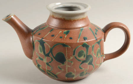 Over The Hills Teapot No Lid