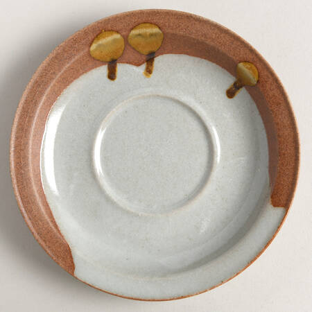 Over The Hills Saucer for Flat Cup