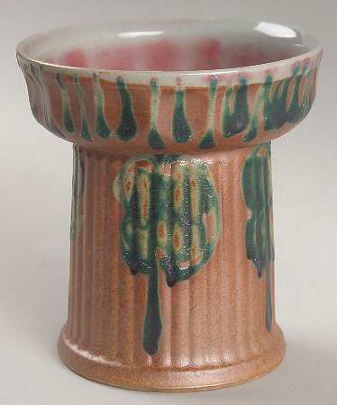 Over The Hills 4" Pillar Candleholder