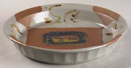 Over The Hills Pie Serving Plate