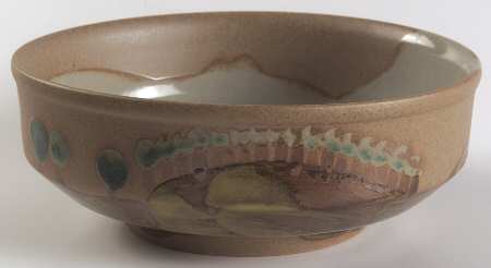Over The Hills 8" Round Vegetable Bowl