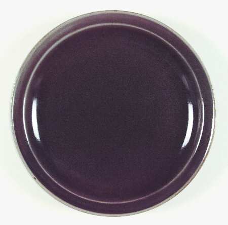 Plum Red Large Dinner Plate