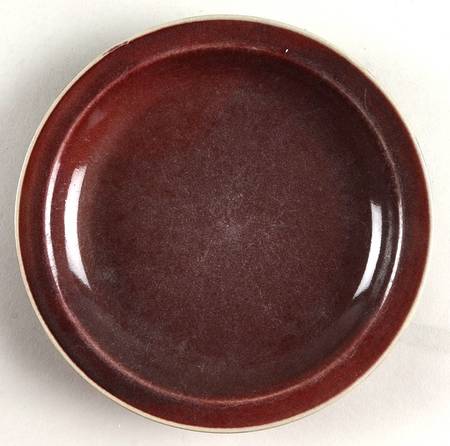 Plum Red Salad Plate