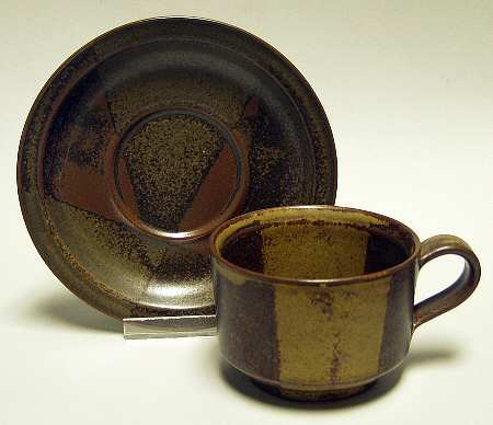 Roan Mountain Flat Cup & Saucer Set