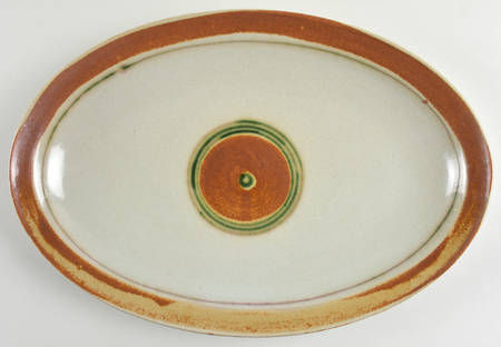 Whispering Pines 15" Oval Serving Platter