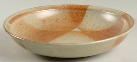 White Top Shallow Round Vegetable Bowl
