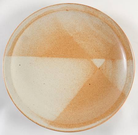 White Top 14" Chop Plate (Round Platter)