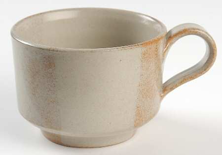 White Top Flat Cup
