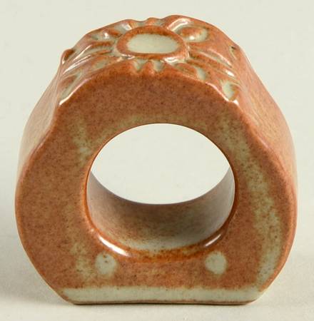 White Top Napkin Ring