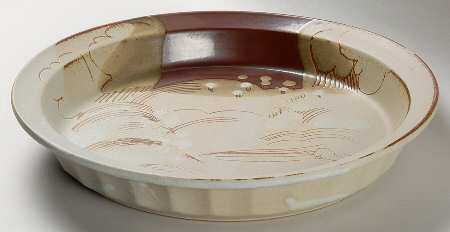 Winter Light Pie Serving Plate