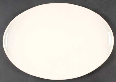 Accent Orange (Burnt Umber-Orange) 15" Oval Serving Platter