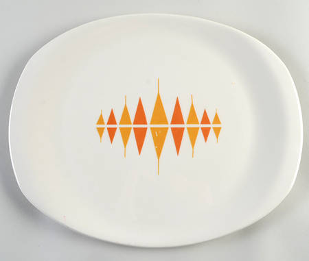 Aztec 13" Oval Serving Platter