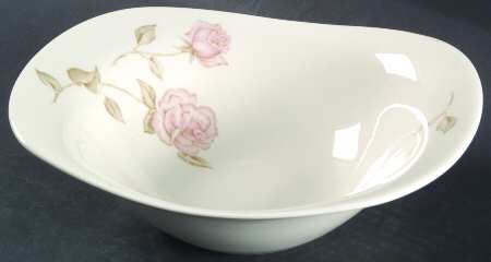 Beige Rose (Coupe) 9" Round Vegetable Bowl