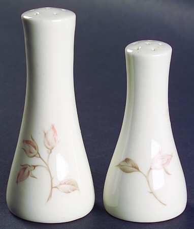 Beige Rose (Coupe) Salt & Pepper Set