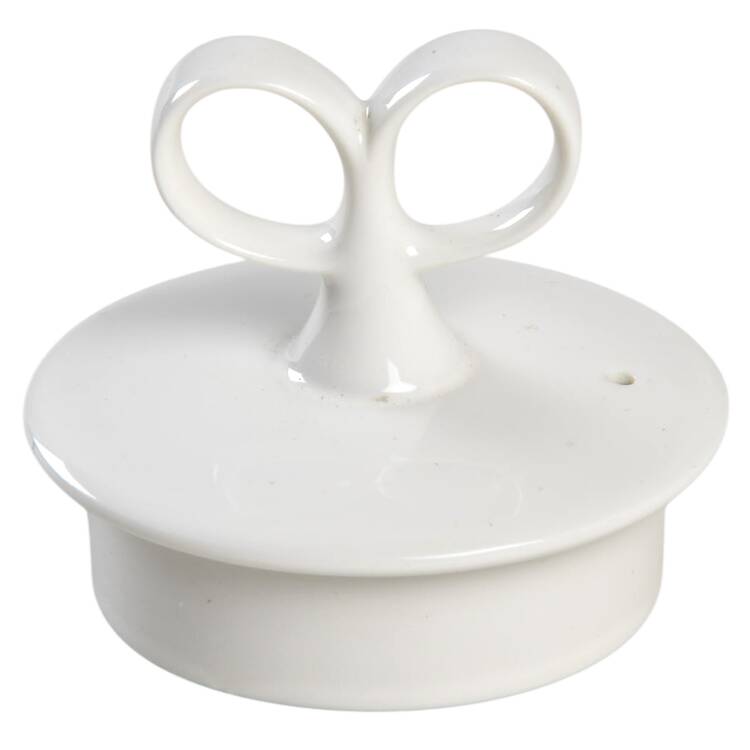 Beige Rose (Rim) Lid for Teapot