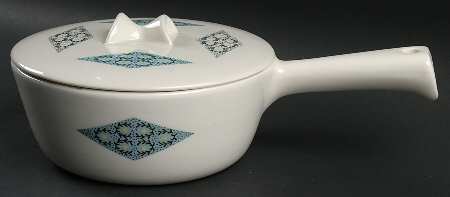 Blue Diamonds Saucepan & Lid