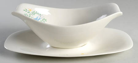 Blue Doves Gravy Boat & Underplate