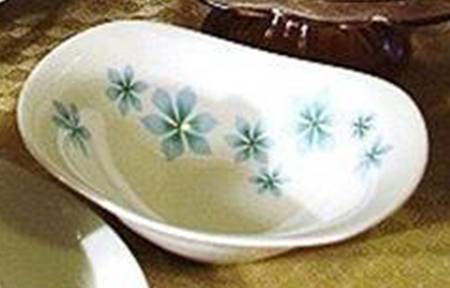 Blue Petals Coupe Soup Bowl