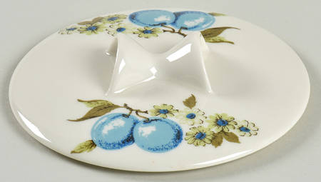 Blue Vineyard Lid for Samovar