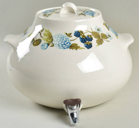 Blue Vineyard Samovar & Lid