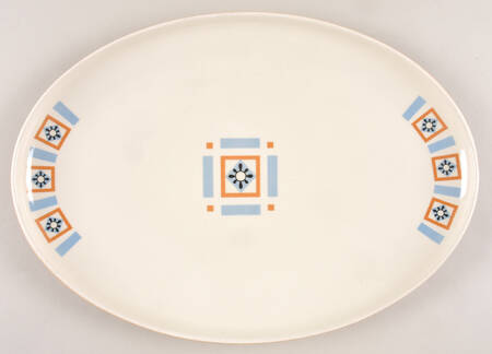 Bombay Blue 15" Oval Serving Platter
